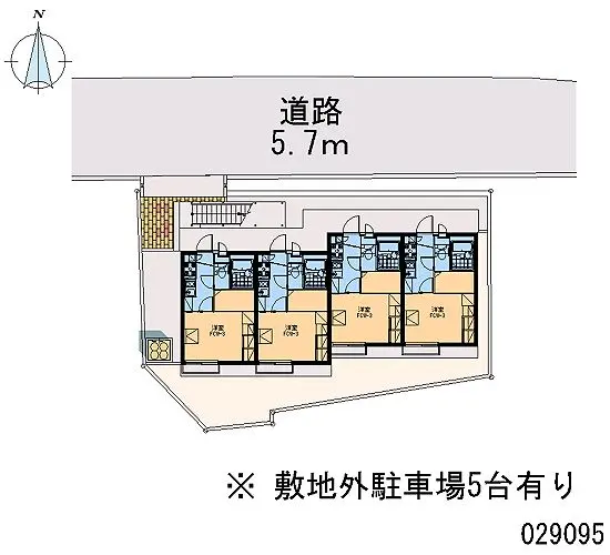 ★手数料０円★奈良市法蓮町　月極駐車場（LP）